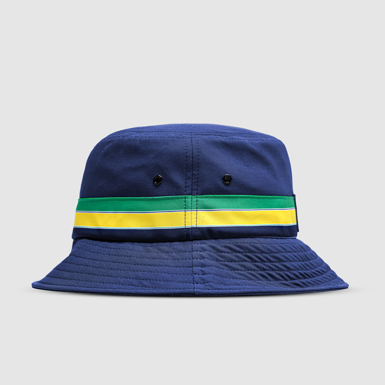 F1 Ayrton Senna Stripe Bucket Caps