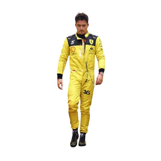 F1 Charles Leclerc 2022 75th Anniversary 2022 Replica Race Suit
