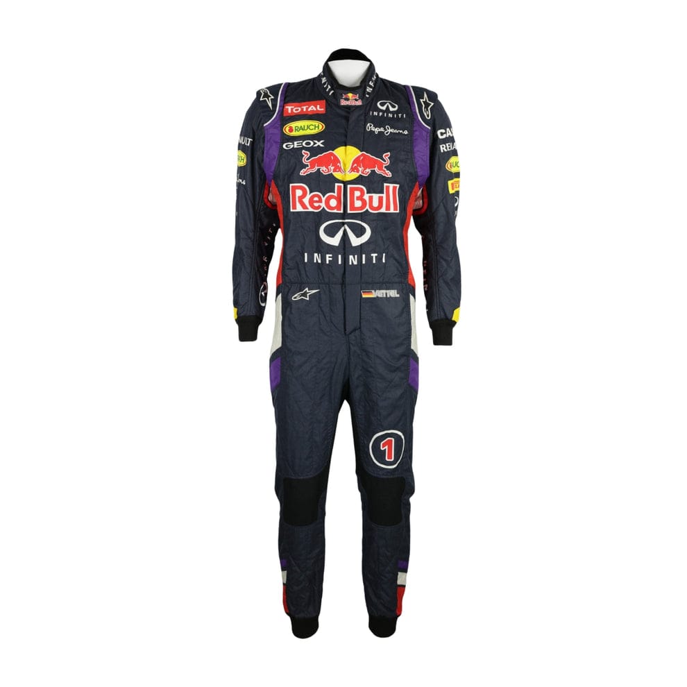 F1 Sebastian Vettel 2014 Replica Race Suit