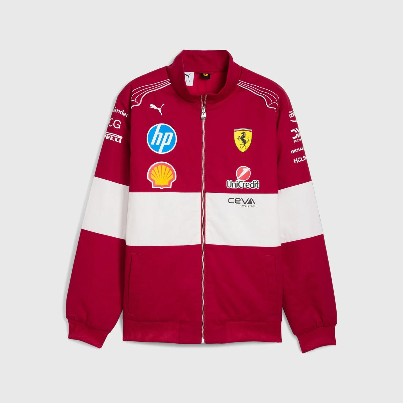 Scuderia Ferrari F1 PUMA 2025 Team Vintage Jacket