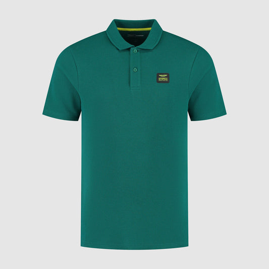Aston Martin F1 Team Tech Waffle Polo