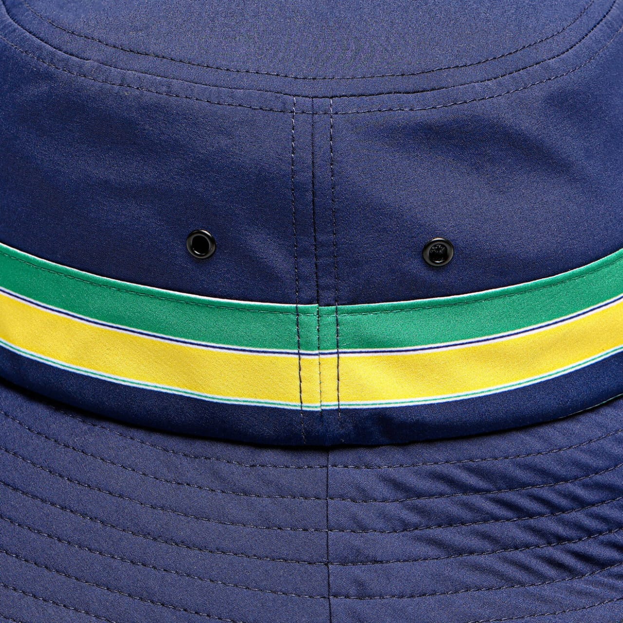 F1 Ayrton Senna Stripe Bucket Caps