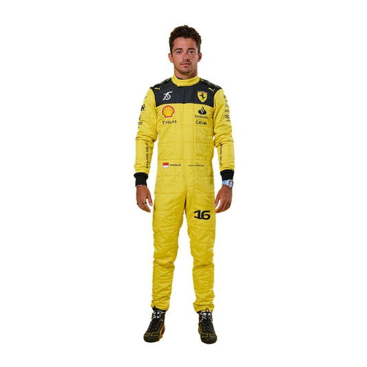 F1 Charles Leclerc 2022 75th Anniversary 2022 Replica Race Suit