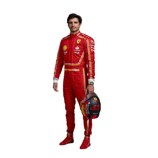F1 carlos Sainz 2025 replica race suit