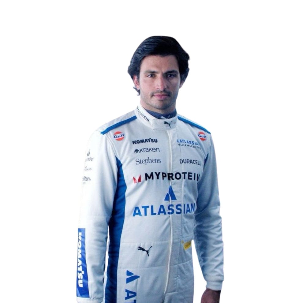 F1 carlos Sainz 2025 replica race suit