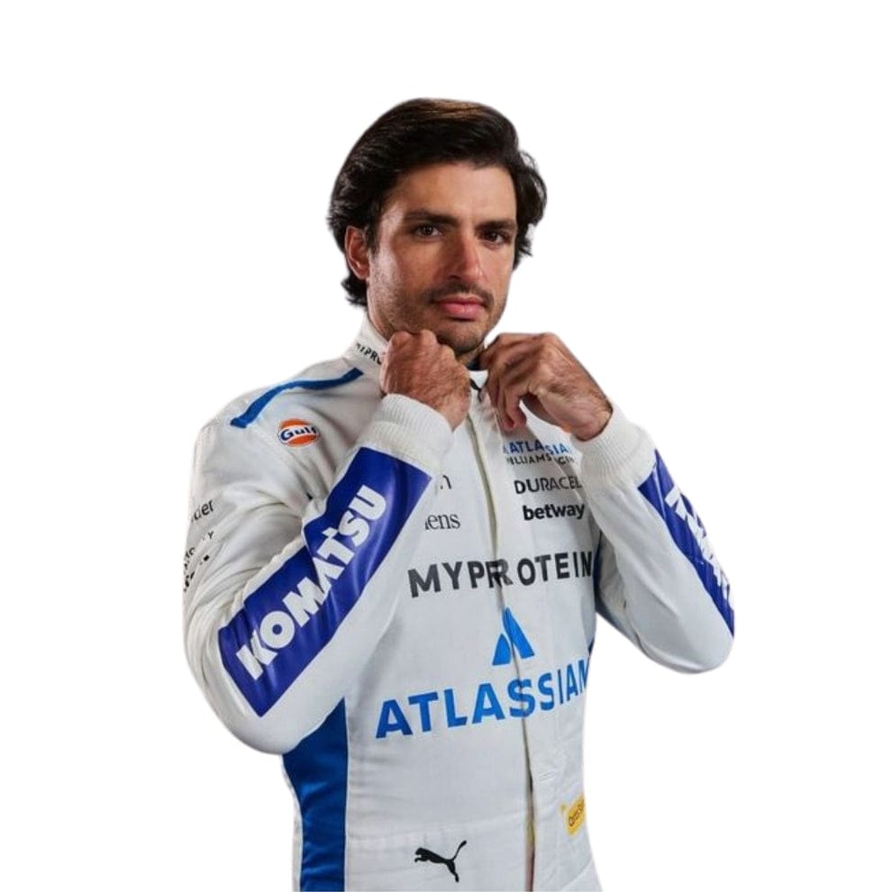 F1 carlos Sainz 2025 replica race suit
