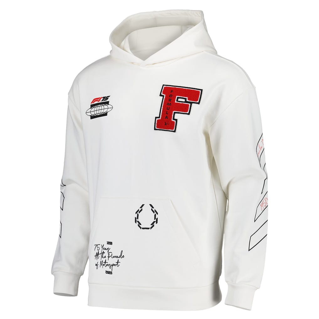 Formula 1 75 Varsity Oversized Hoodie