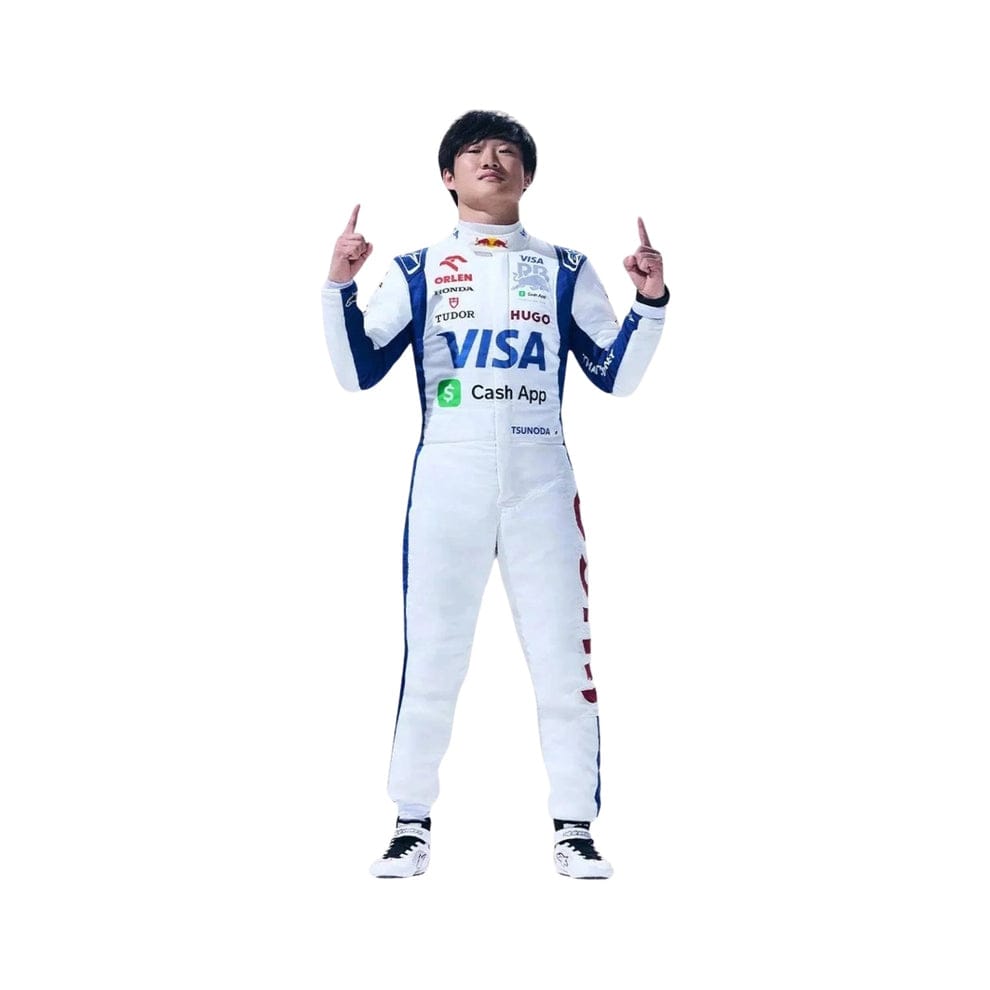 F1 Yuki Tusando 2024 Replica Race Suit