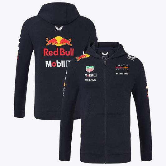 Red Bull Racing 2025 Team Full Zip Hoodie – Unisex