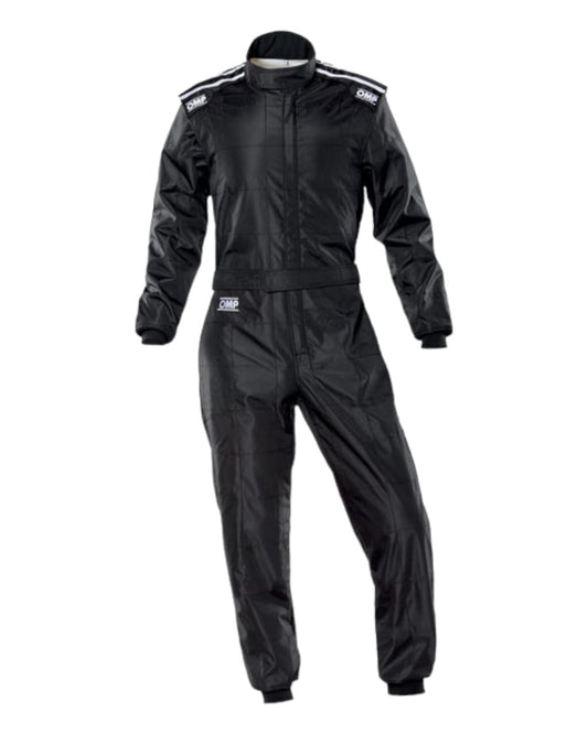 Go Kart Cardura Embroidry Racing Suit Black