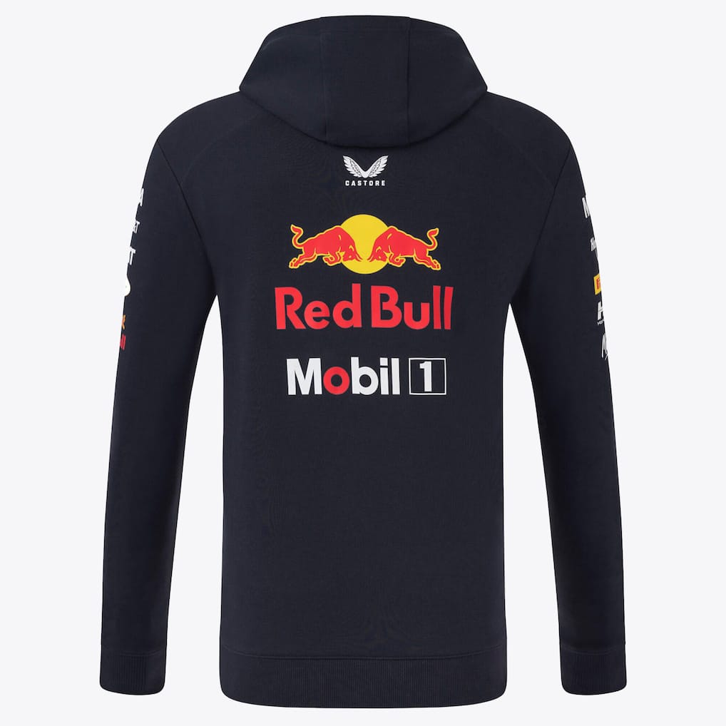 Red Bull Racing 2025 Team Full Zip Hoodie – Unisex