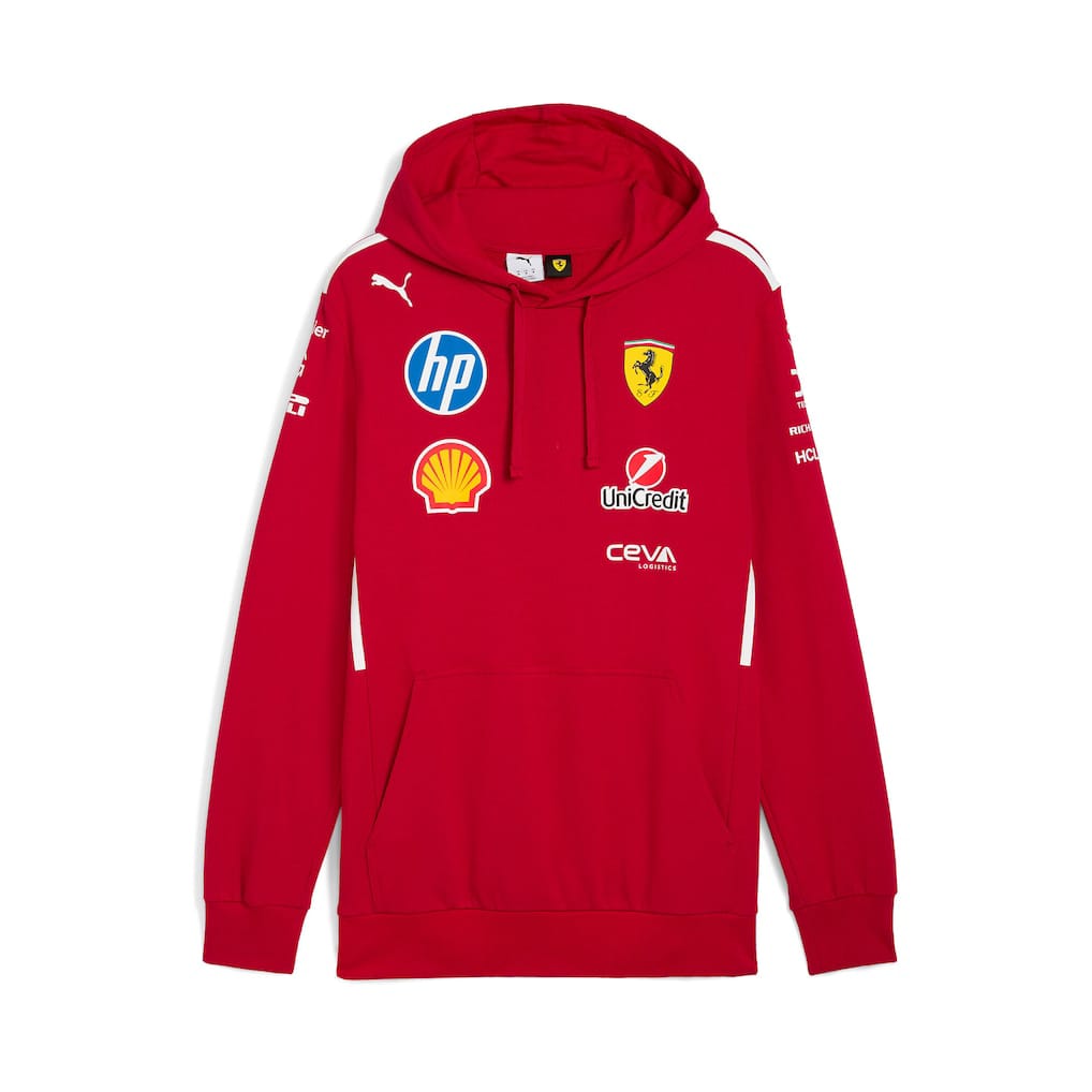 Scuderia Ferrari 2025 Team Hooded Sweat