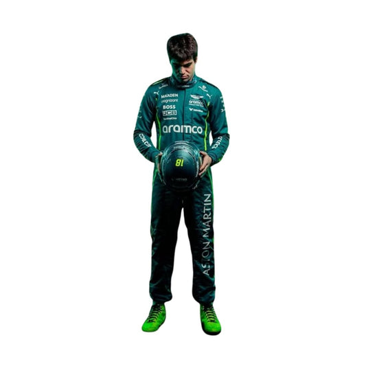F1 Lance stroll 2025 Replica race suit