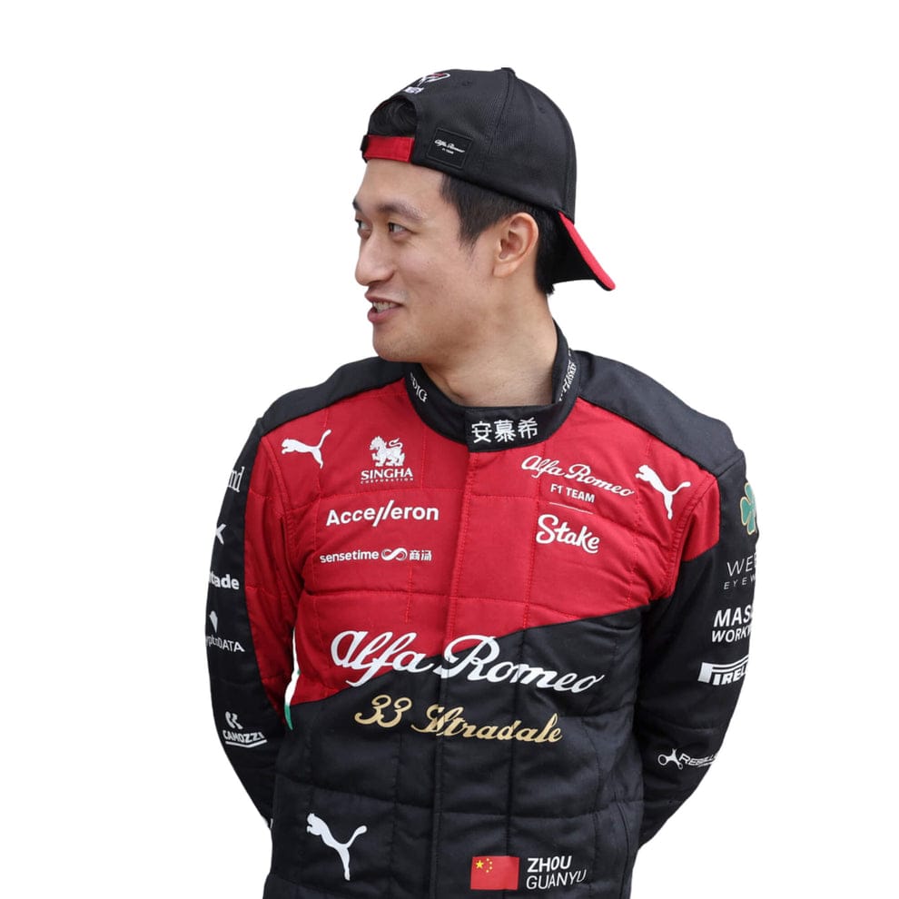 F1 Zohu Guanyu 2023 Replica race suit