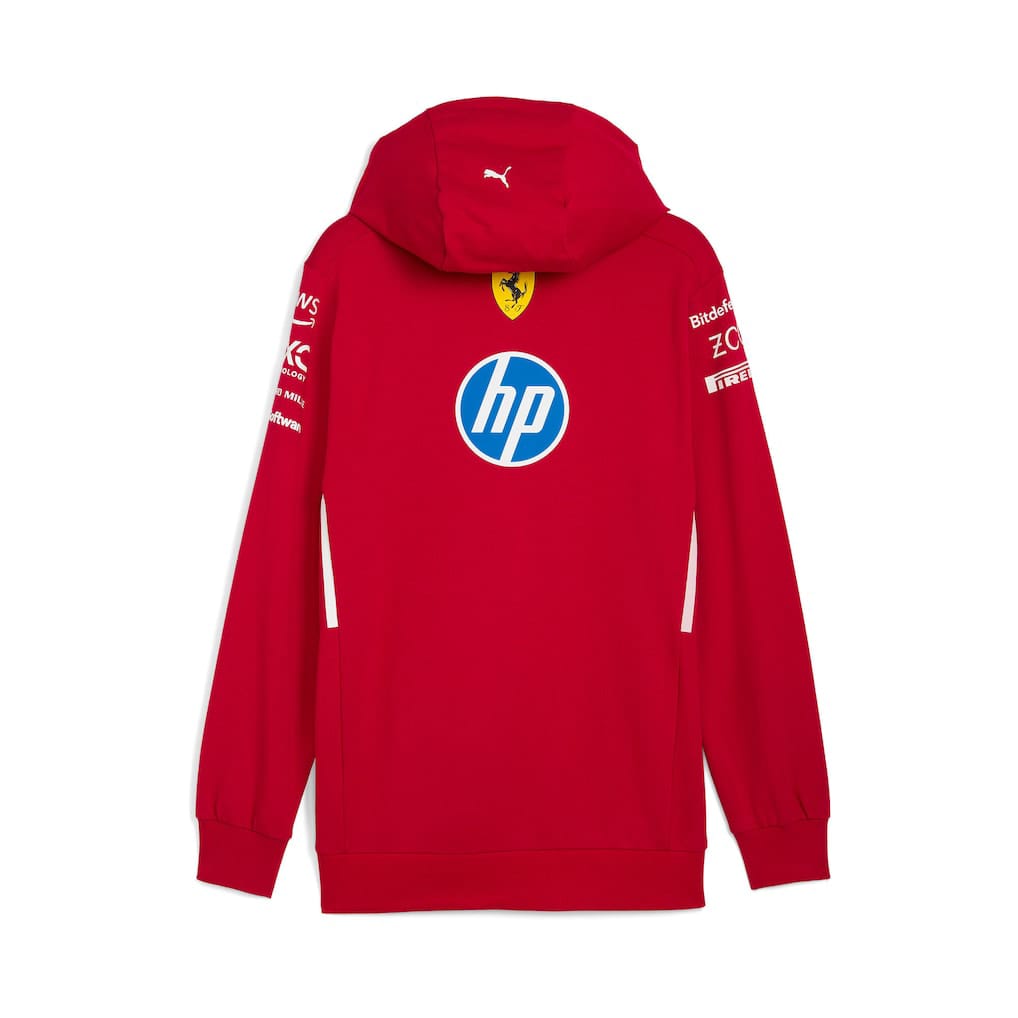 Scuderia Ferrari 2025 Team Hooded Sweat