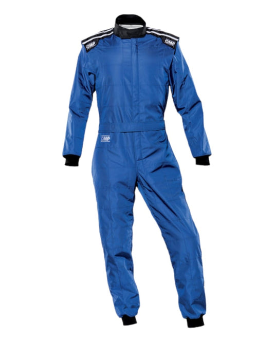 Go Kart Cardura Embroidry Racing Suit Blue