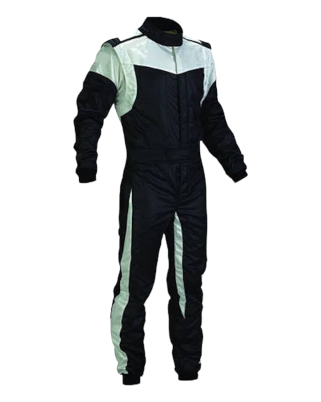 Go Kart Indor Hobby Racing Suit Balck & White