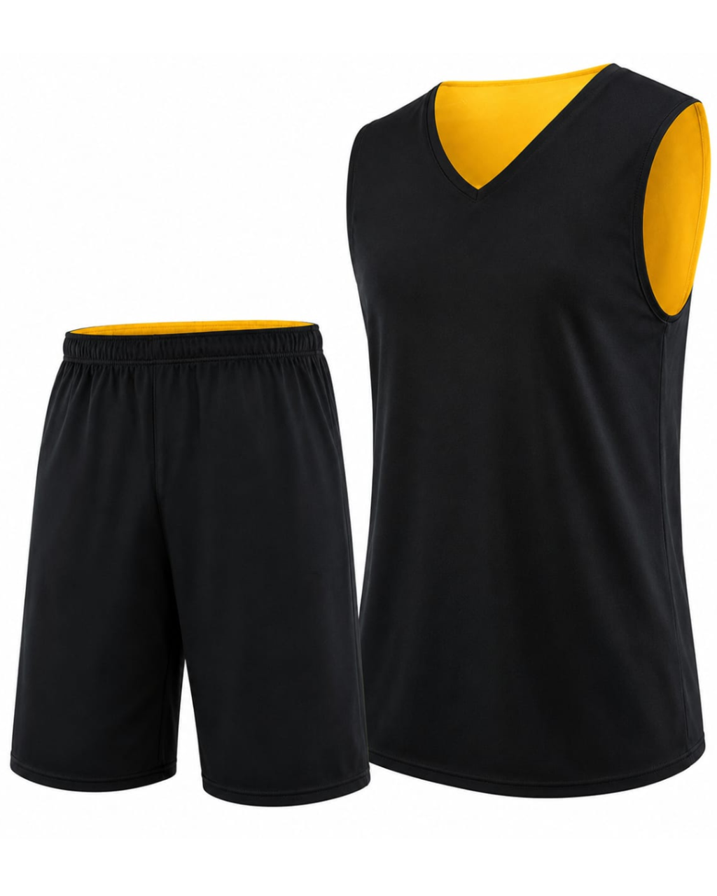 Men's Reversible Basketball Uniform Set