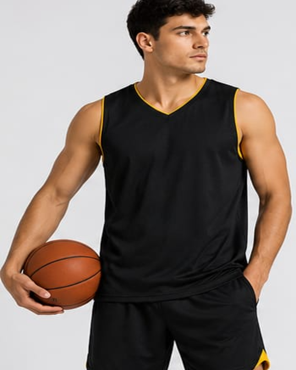 Men's Reversible Basketball Uniform Set
