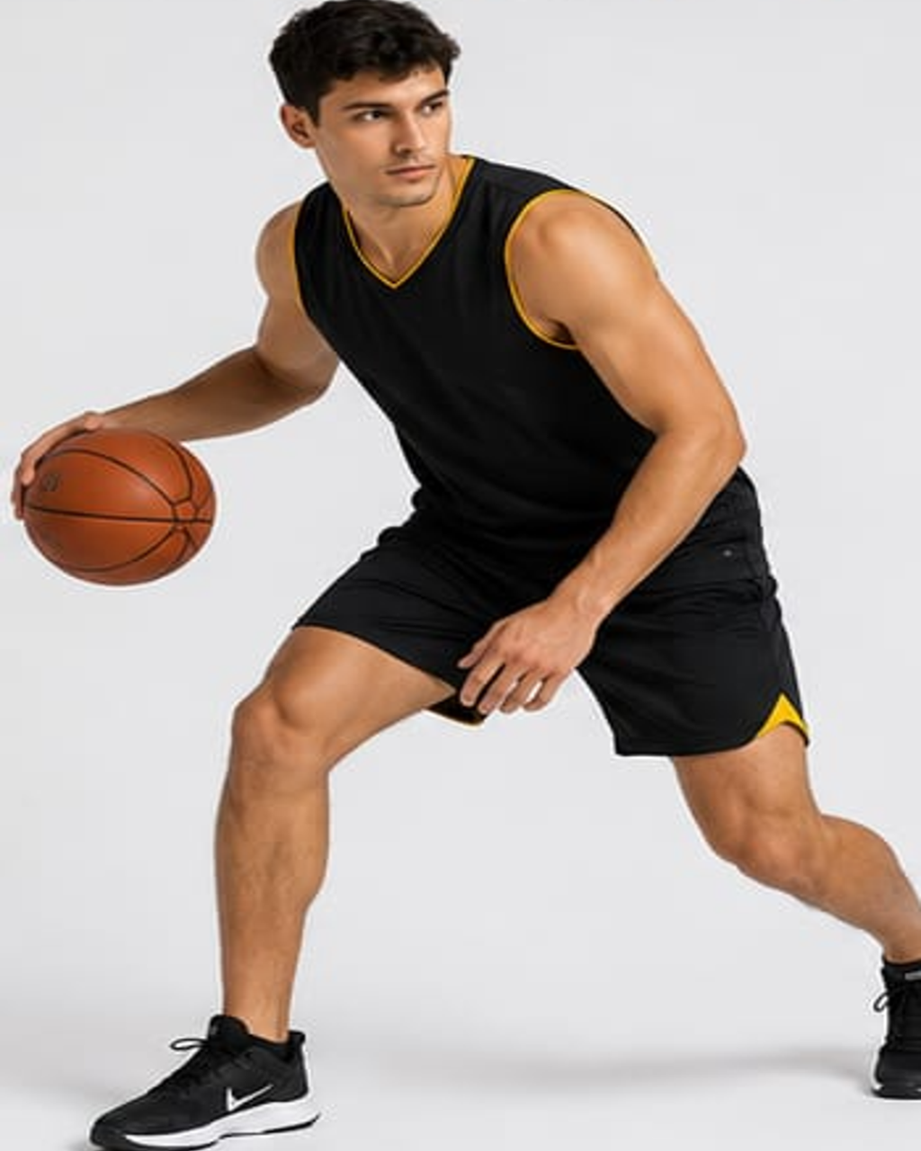 Men's Reversible Basketball Uniform Set