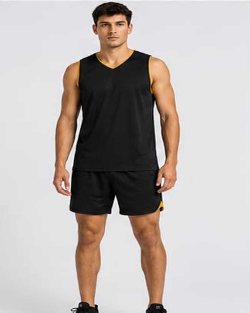 Men's Reversible Basketball Uniform Set