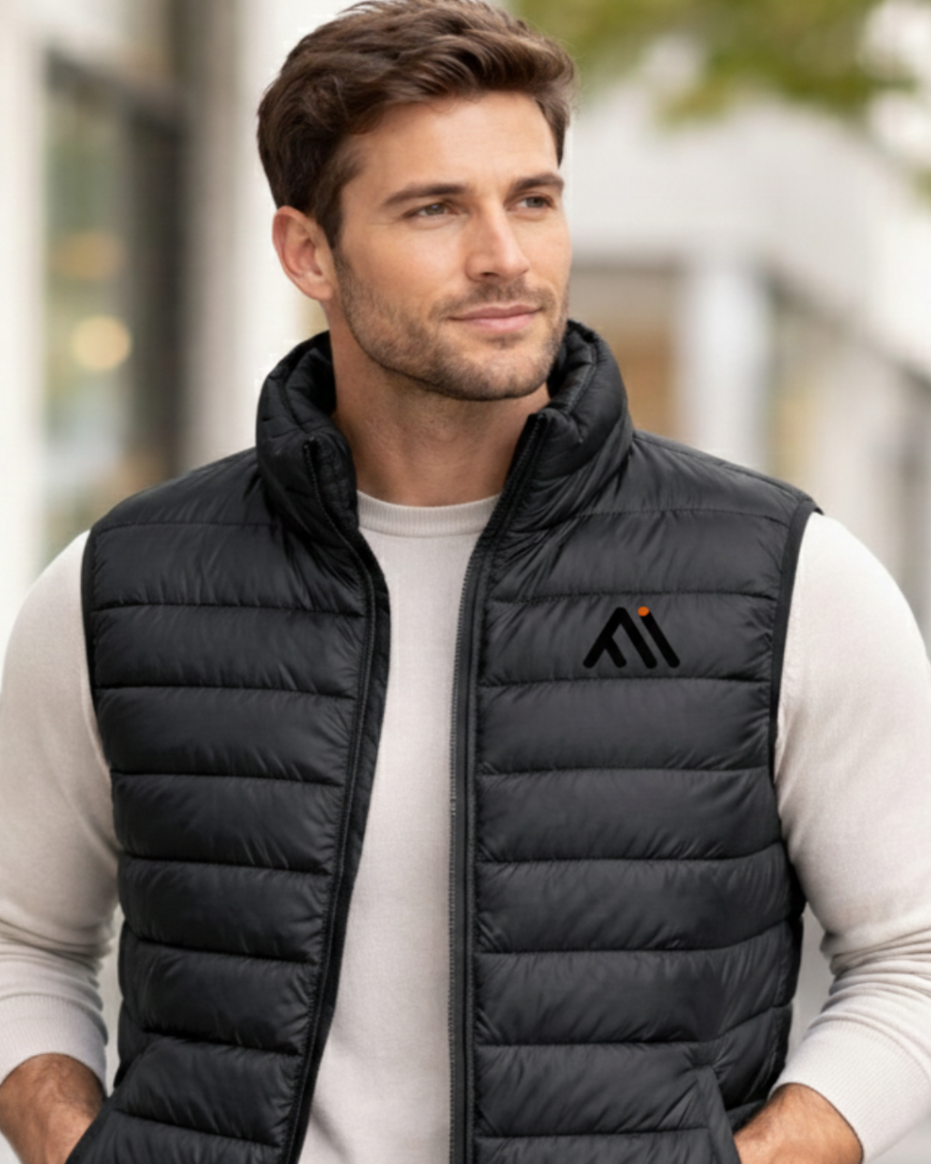 Maswiz Industries Men’s Insulated Puffer Vest – Body Warmer