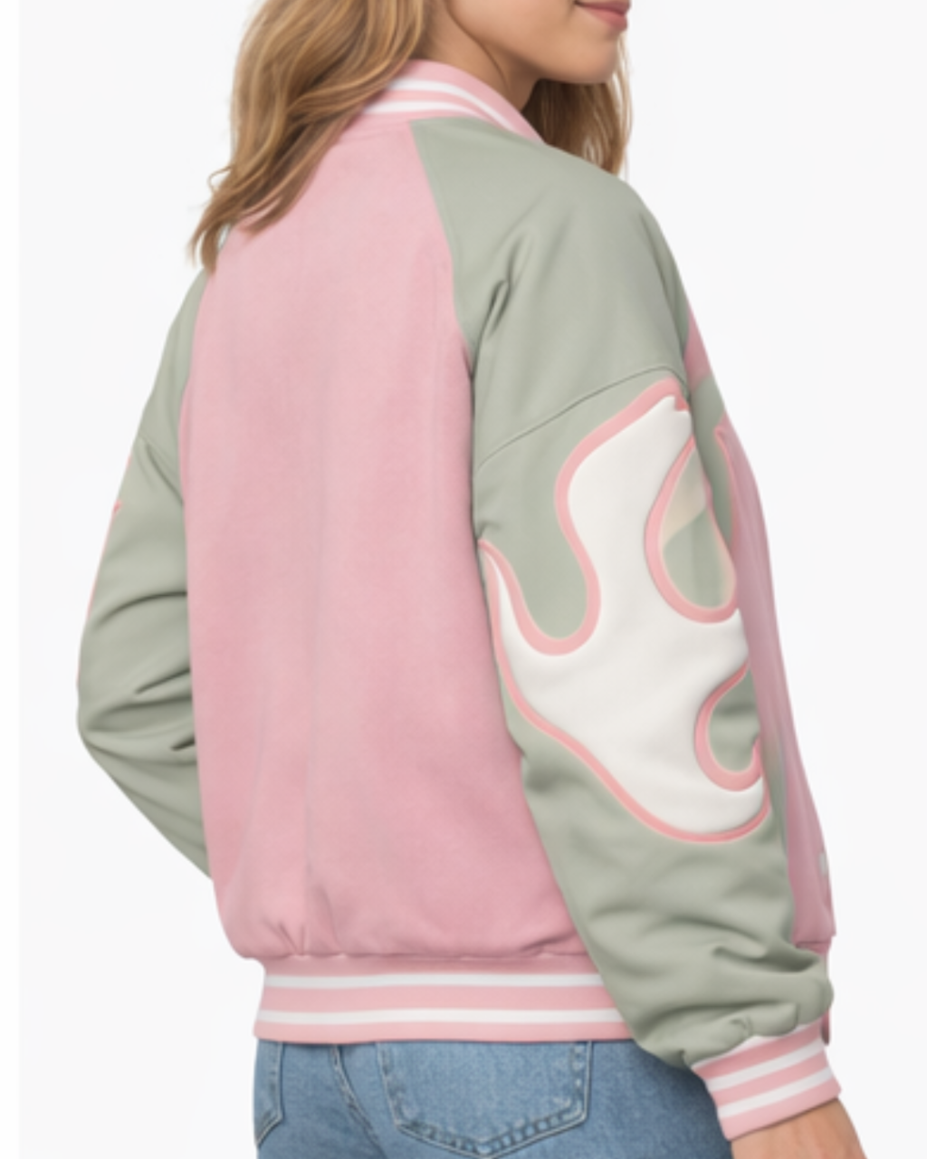 Maswiz Industries Premium Women’s Varsity Bomber Jacket