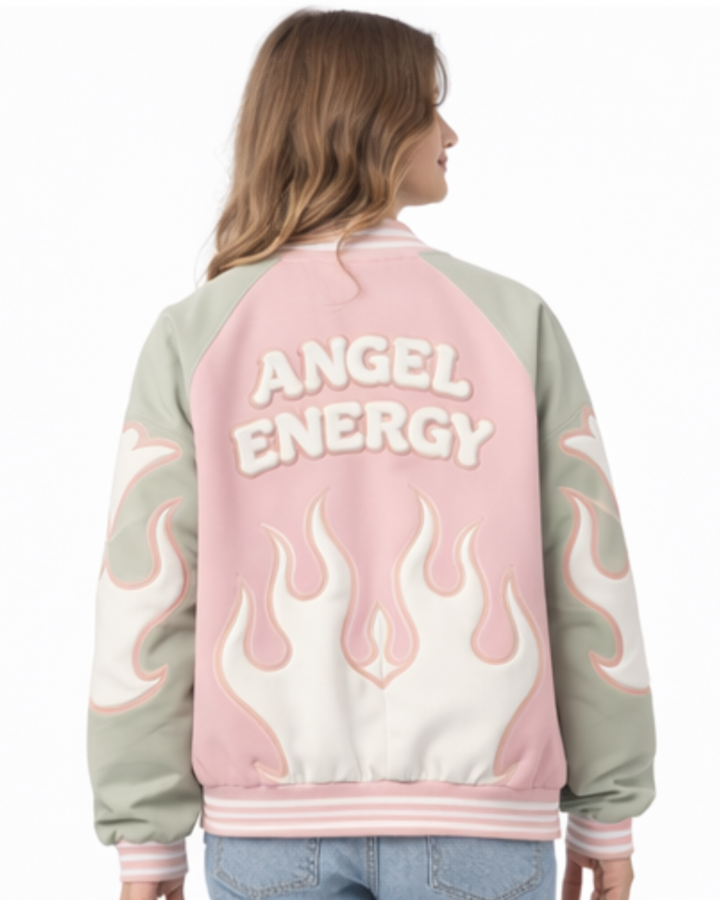 Maswiz Industries Premium Women’s Varsity Bomber Jacket