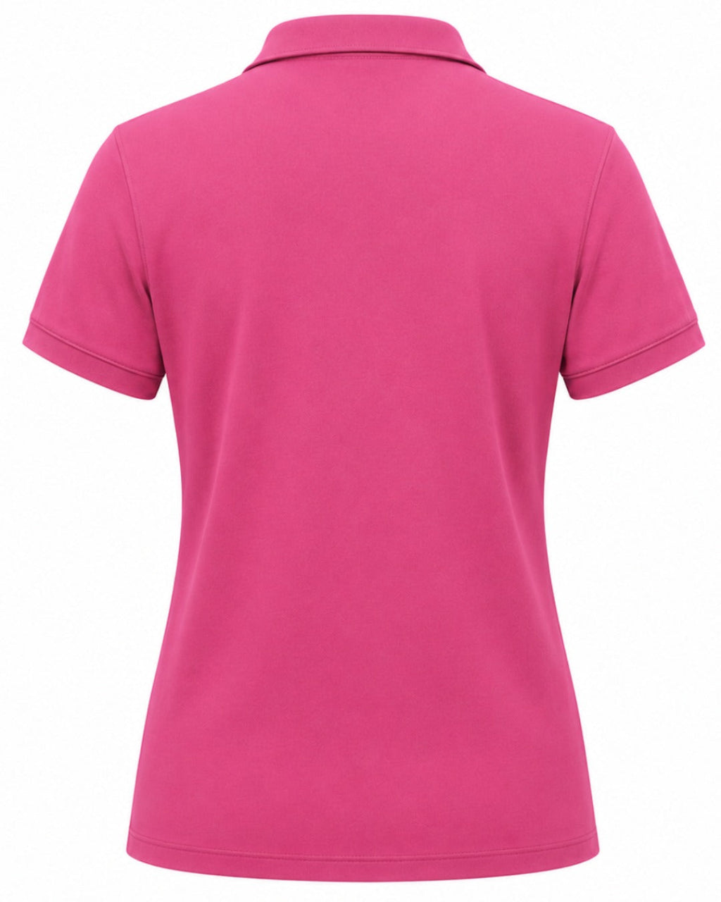 Women’s Pink Cotton Polo Shirt–Golf & Casual Tee