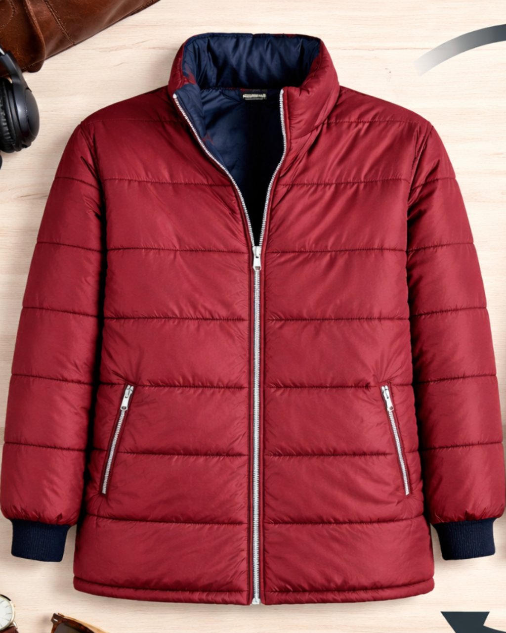 Maswiz Industries – Reversible Men’s Puffer Jacket