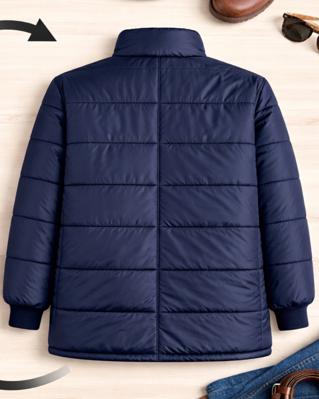 Maswiz Industries – Reversible Men’s Puffer Jacket
