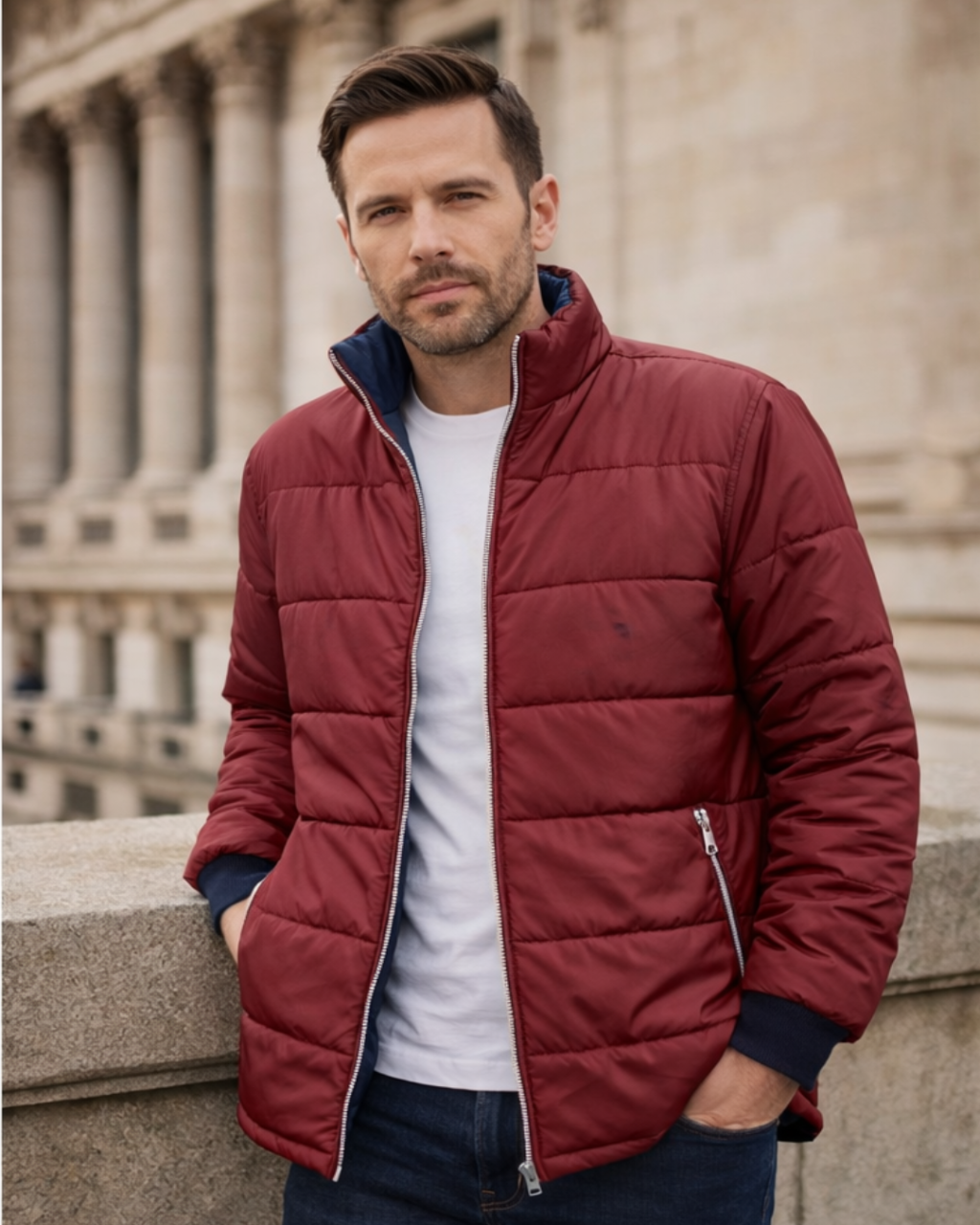 Maswiz Industries – Reversible Men’s Puffer Jacket