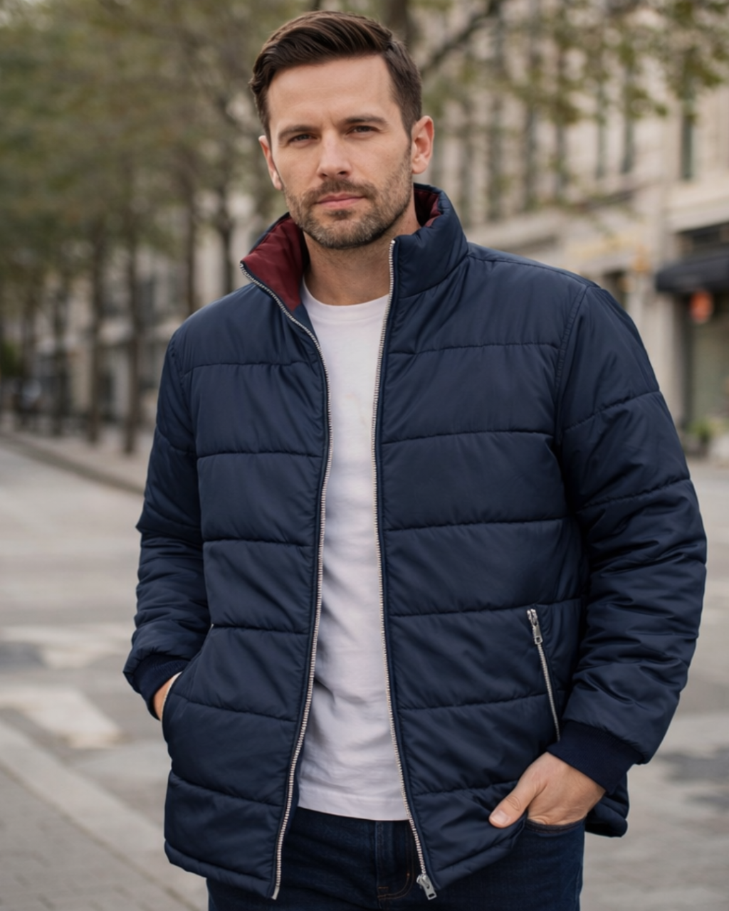 Maswiz Industries – Reversible Men’s Puffer Jacket