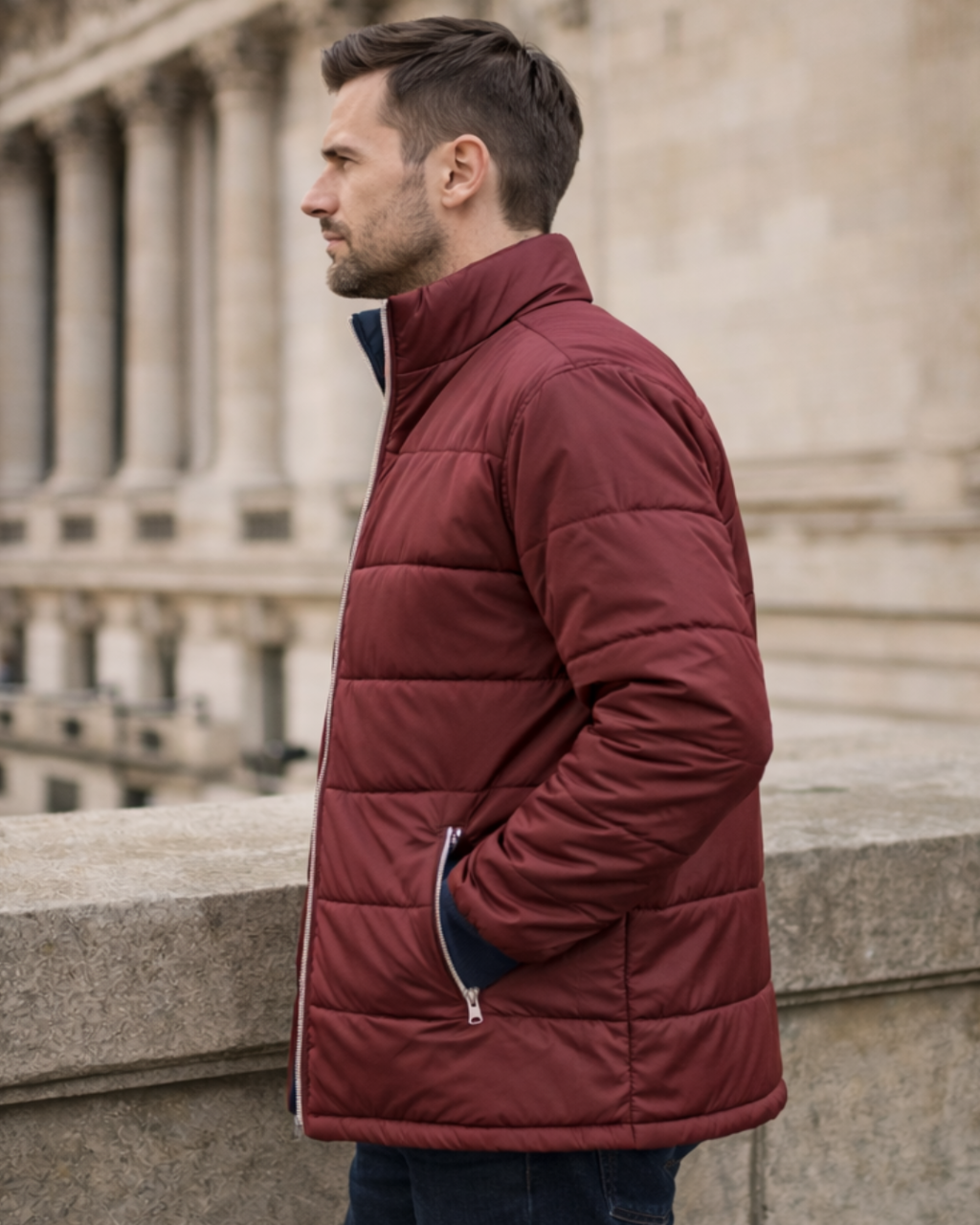 Maswiz Industries – Reversible Men’s Puffer Jacket