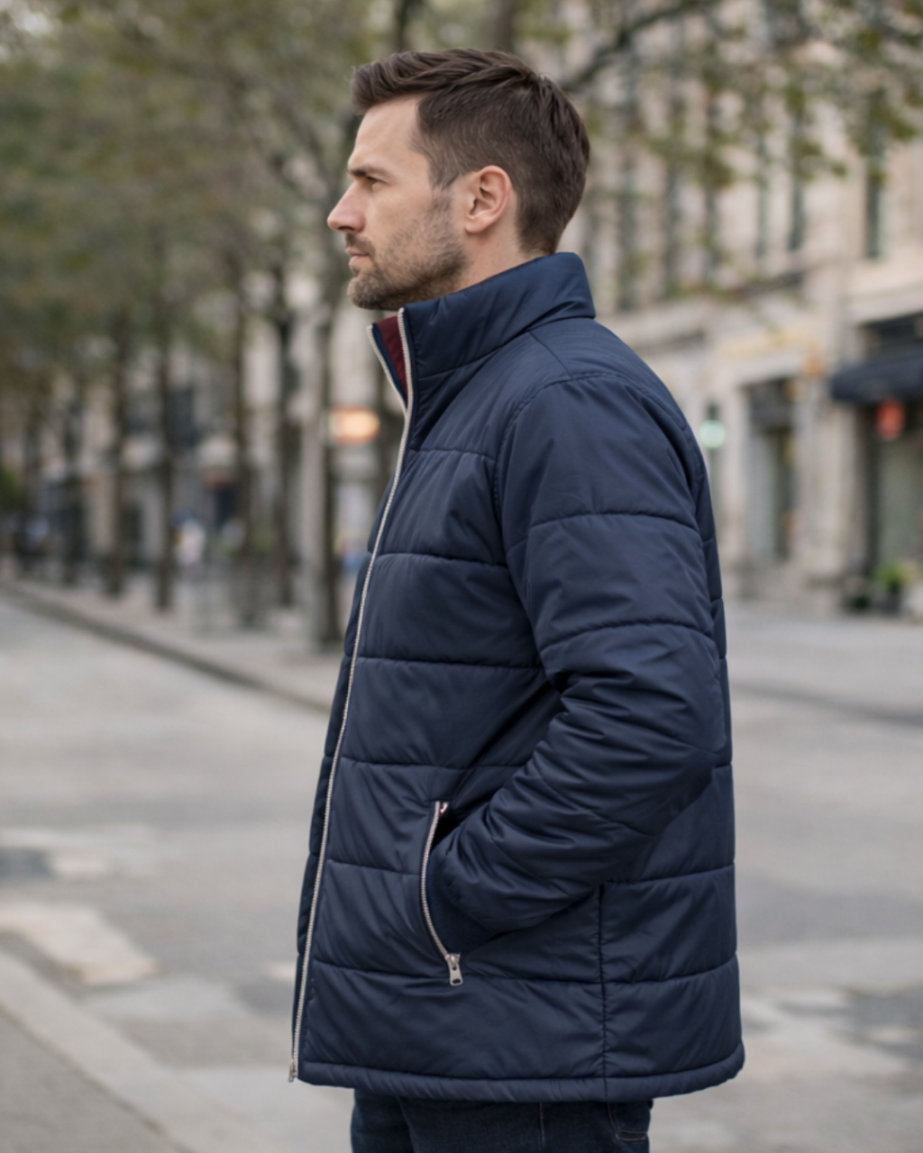 Maswiz Industries – Reversible Men’s Puffer Jacket