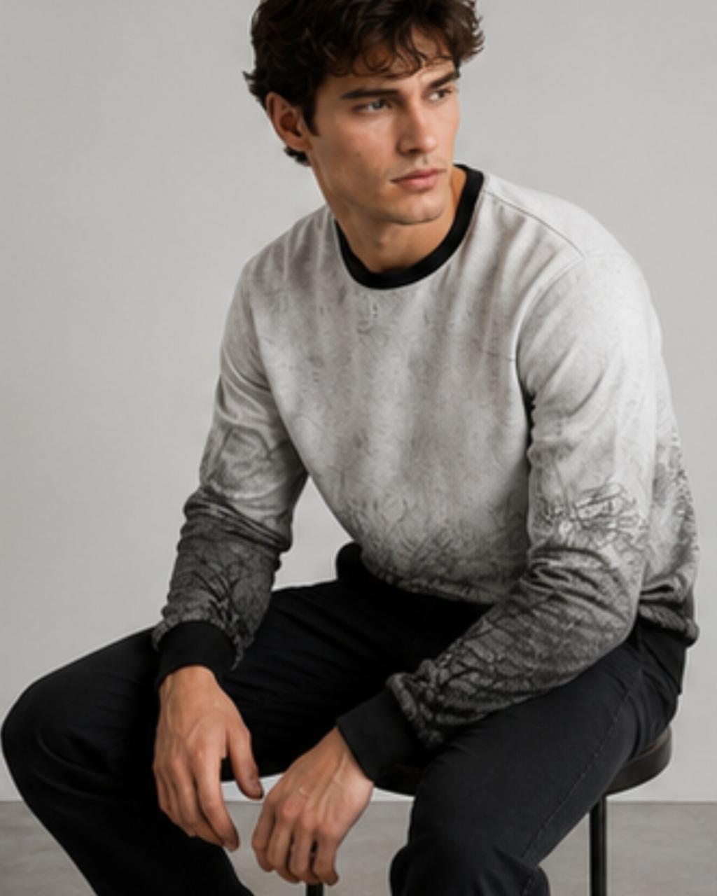 Men's Graphic Crewneck Sweatshirt