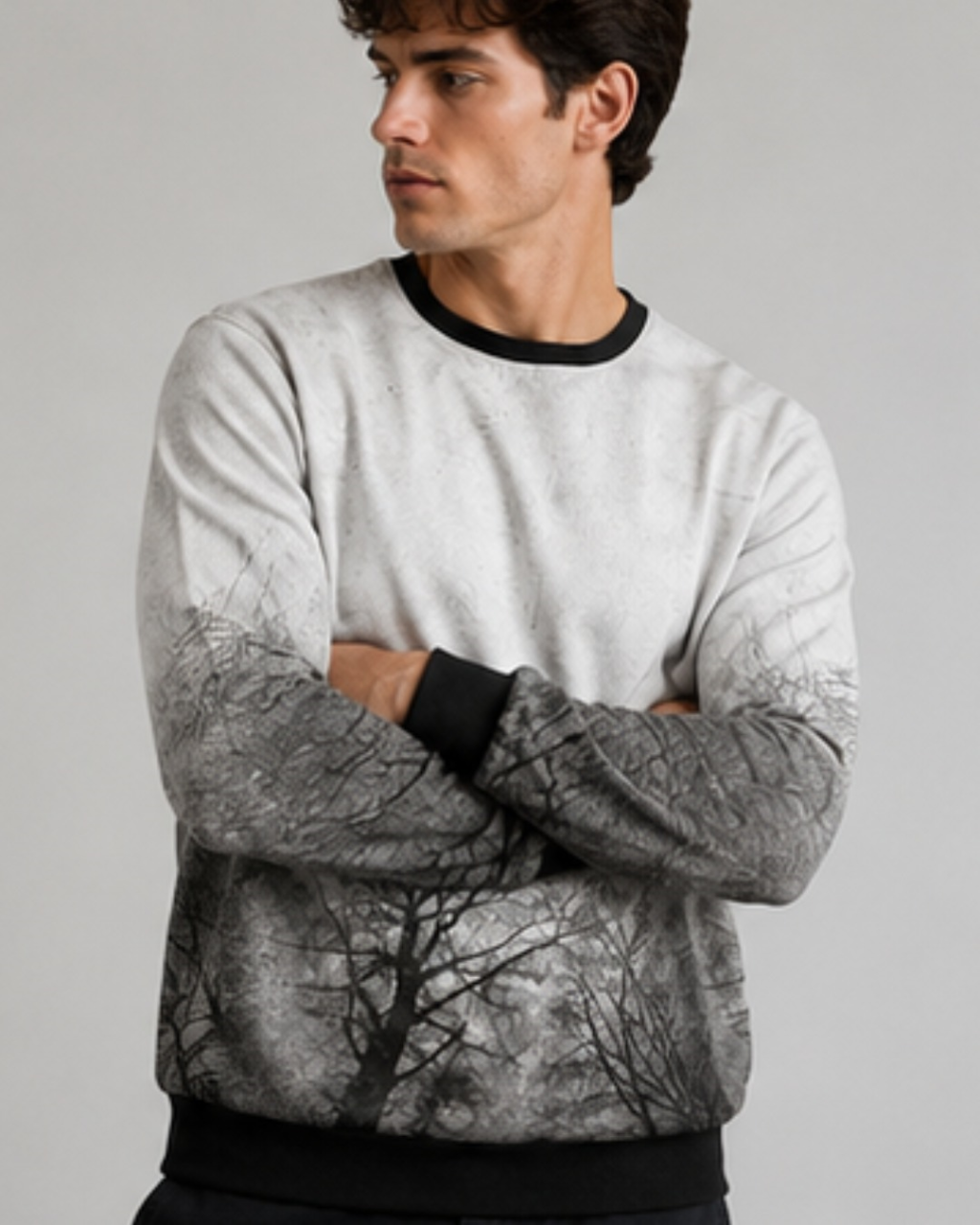 Men's Graphic Crewneck Sweatshirt