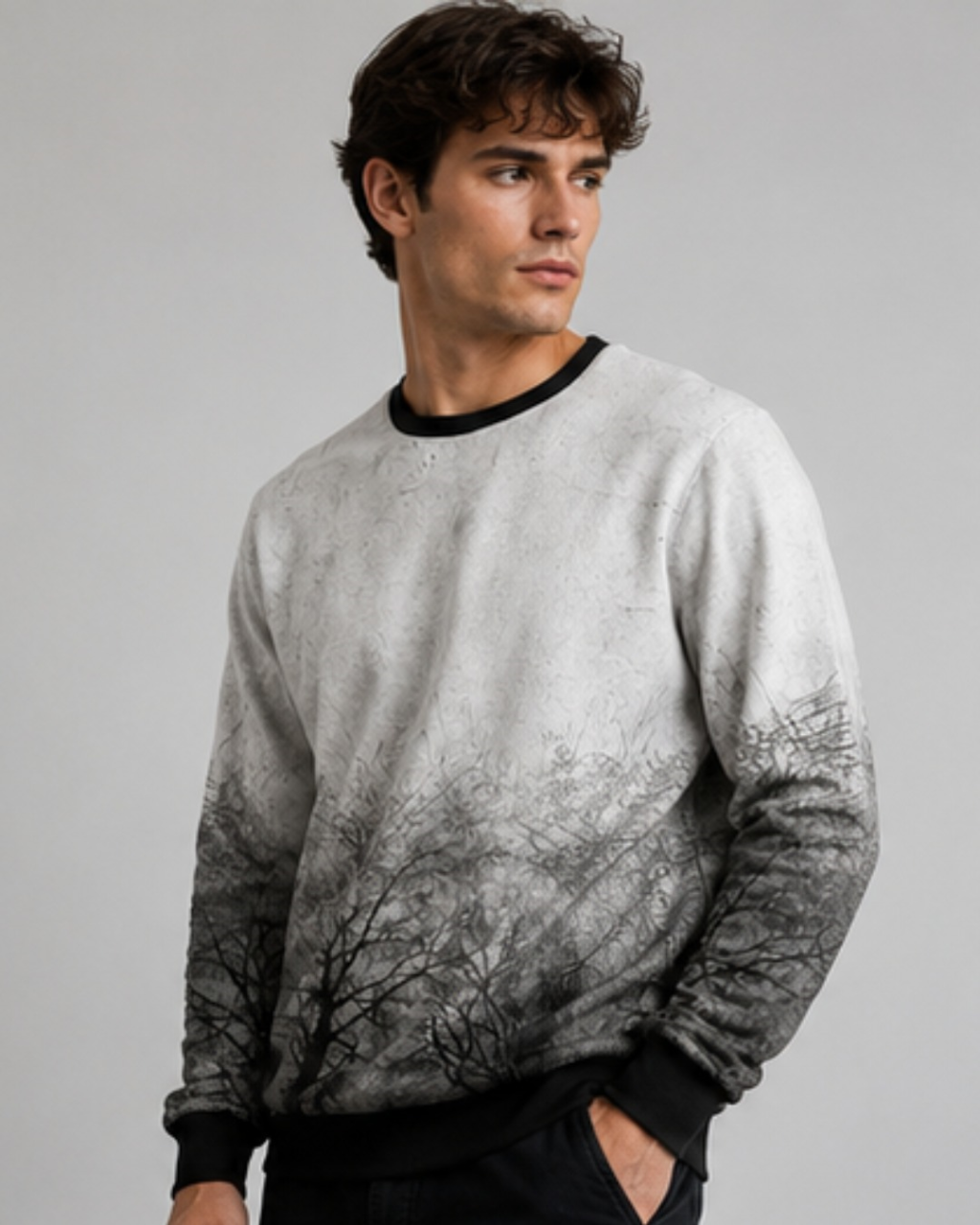 Men's Graphic Crewneck Sweatshirt
