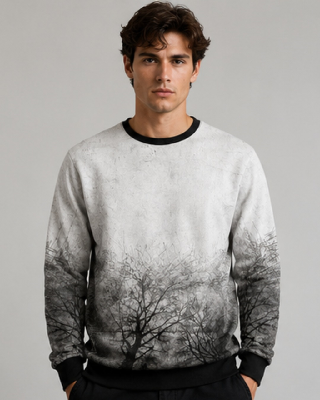 Men's Graphic Crewneck Sweatshirt
