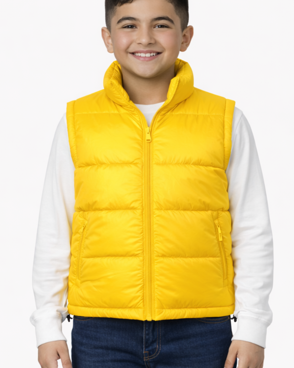 Youth Insulated Puffer Vest-Jacket