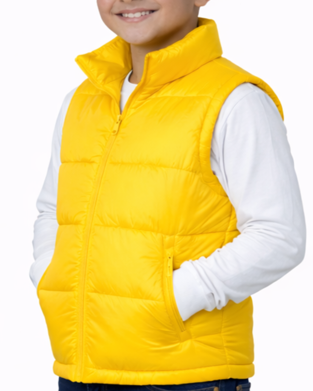 Youth Insulated Puffer Vest-Jacket