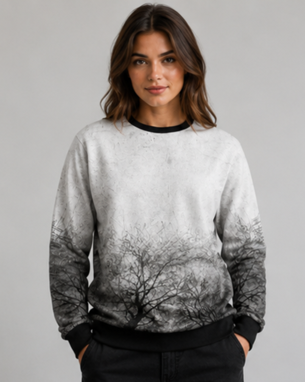 Women's Sweatshirt–Casual Long Sleeve Pullover