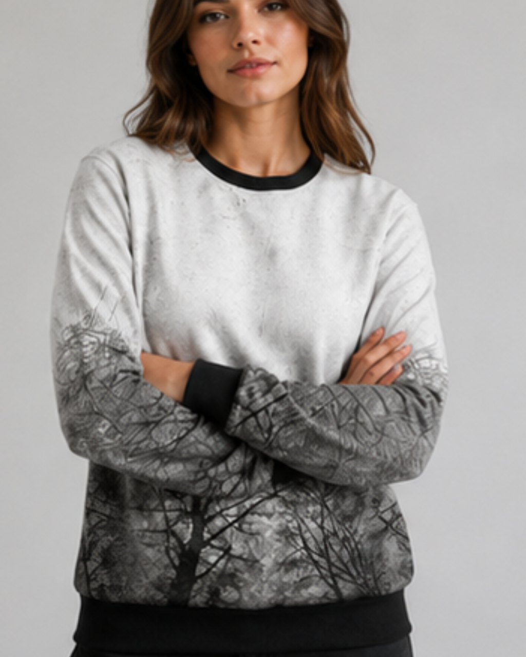 Women's Sweatshirt–Casual Long Sleeve Pullover