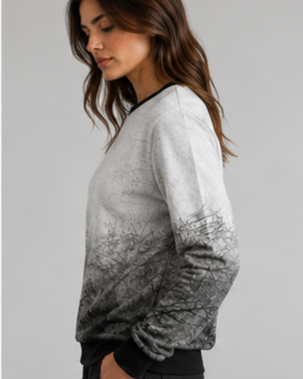 Women's Sweatshirt–Casual Long Sleeve Pullover