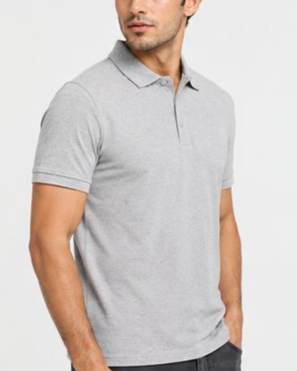 Men's Essential Grey Polo Shirt | Regular Fit