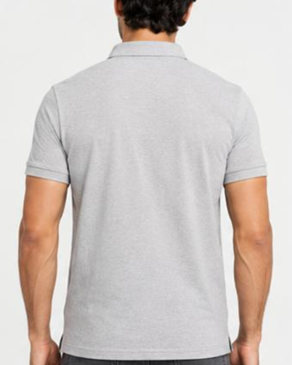 Men's Essential Grey Polo Shirt | Regular Fit
