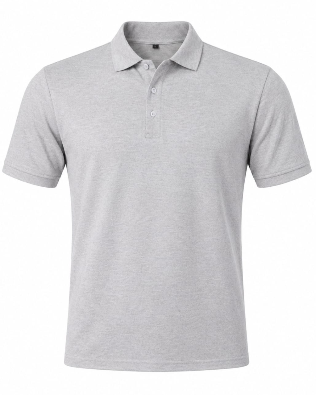 Men's Essential Grey Polo Shirt | Regular Fit