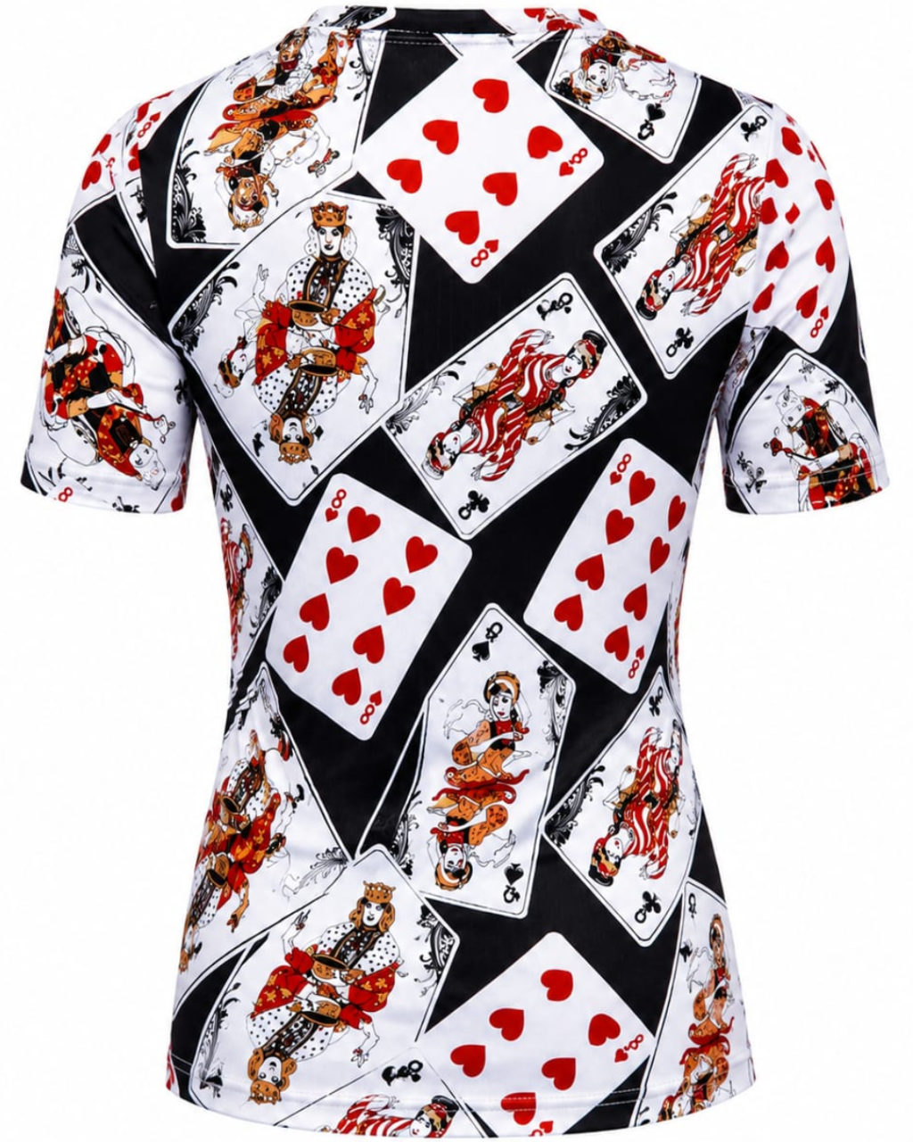 Women's playing Card Sports T-Shirt