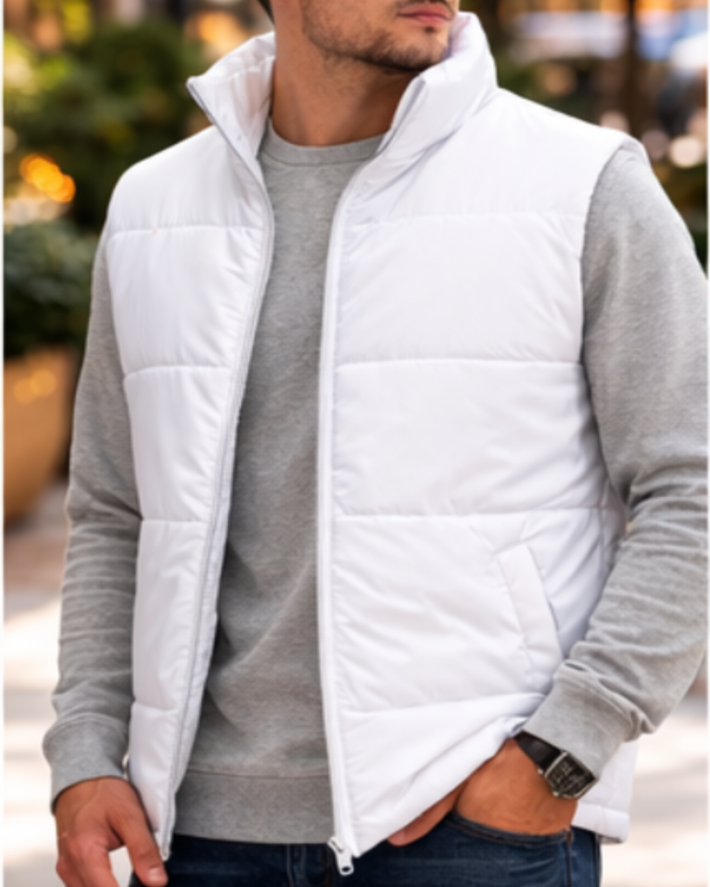 Maswiz Industries Men’s Insulated Puffer Vest-Jacket